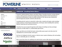 Tablet Screenshot of electricmotorsales.co.uk